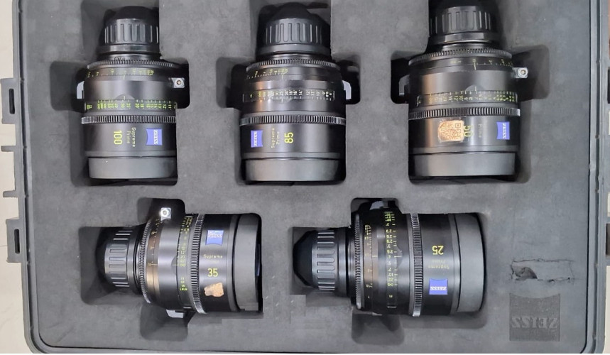 Carl Zeiss Supreme Prime 25, 29, 35, 50, 85 and 100 mm lens set. - image #6