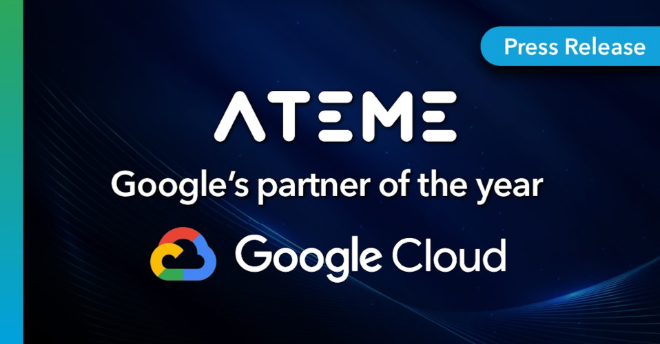 Ateme Wins a 2024 Google Cloud Partner of the Year Award