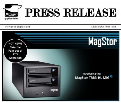 PRESS RELEASE: Take the Pain Out of Migration and ndash; MagStor Release LTO Migration Unit with Thunderbolt 3