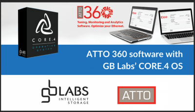 GB Labs qualifies ATTO 360 Tuning, Monitoring, and Analytics Software to achieve even faster performance