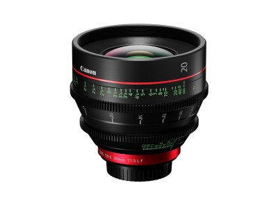 Canon launches the CN-E20mm T1.5 L F, a large format super-fast cine prime lens with EF mount to deliver outstanding 4K footage