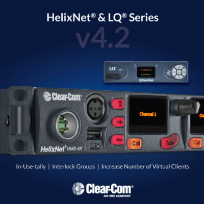 HelixNet and amp; LQ Series 4.2 Firmware Builds on Existing Robust Functionality of Both Systems