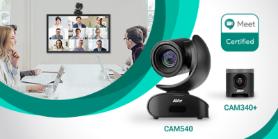 AVer and rsquo;s CAM540 and CAM340+ Certified for Google Meet