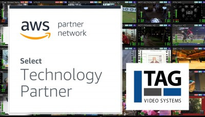 TAG Video Systems achieves AWS Technology Partner status, offers clients even greater accessibility and flexibility to deploy broadcast applications