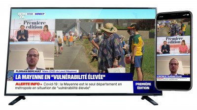 Altice France launches on BFMTV, the world and rsquo;s first vertical, live video format for mobile