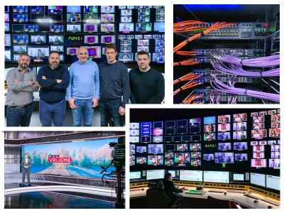 Riedel MediorNet and Artist Provide Signal Routing and Comms Backbone for RTL Croatias Studio Upgrade to HD
