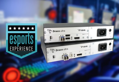 IHSE USA Jumps Into the Gaming Action at First-Ever NAB Esports Experience, Highlighting All-New Draco ultra DP 240