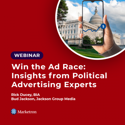 Marketron to Host Webinar for Broadcasters on Winning More Political Ad Dollars