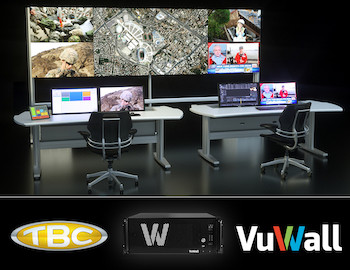 VuWall Partners With TBC Consoles to Offer Control Room Kit for Simplified Control Room Deployments