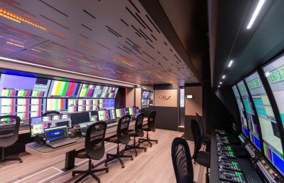 Videe SpA Equips New 4K HDR OB Van With Riedels Artist and Bolero Intercom Systems