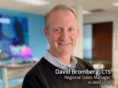 VuWall Continues US Growth With Appointment of David Bromberg as Regional Sales Manager of Western USA