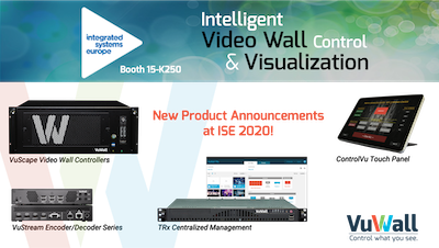 VuWall Is Increasing Productivity and Enhancing Visualization Experiences at ISE 2020
