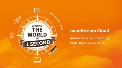 nanocosmos Improves Ultra-Low-Latency Live Streaming Experience With New nanoStream Cloud Service Features