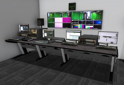 Plymouth Marjon University Chooses Custom Consoles Desks for New Broadcast Media Training Facility