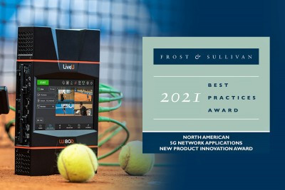 LiveU Lauded by Frost and Sullivan for LU800, Its Comprehensive 5G Production Unit for Broadcasters