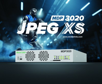 Media Links Showcases JPEG-XS Compression Solution for Bandwidth-Constrained, Low Latency Applications at NAB 2020