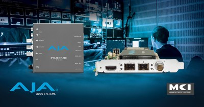 MCI and rsquo;s XMedia.Lab Shapes the Future of Broadcast IP Workflows With AJA IP Solutions
