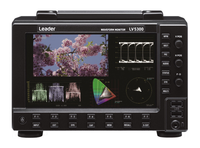 LEADER LV5350 Multi-Format Portable Waveform monitor - image #1