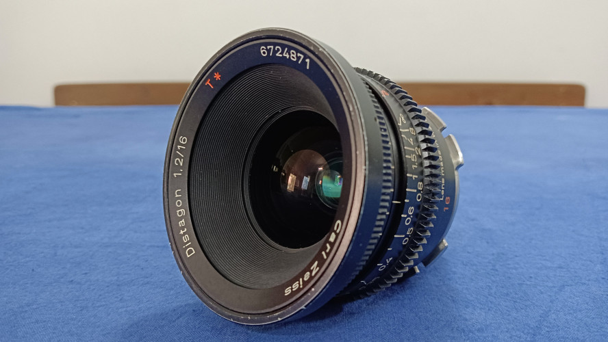 Carl Zeiss Distagon Super Speed lens T1.2   16 mm lens for Super 16 PL mount - image #3