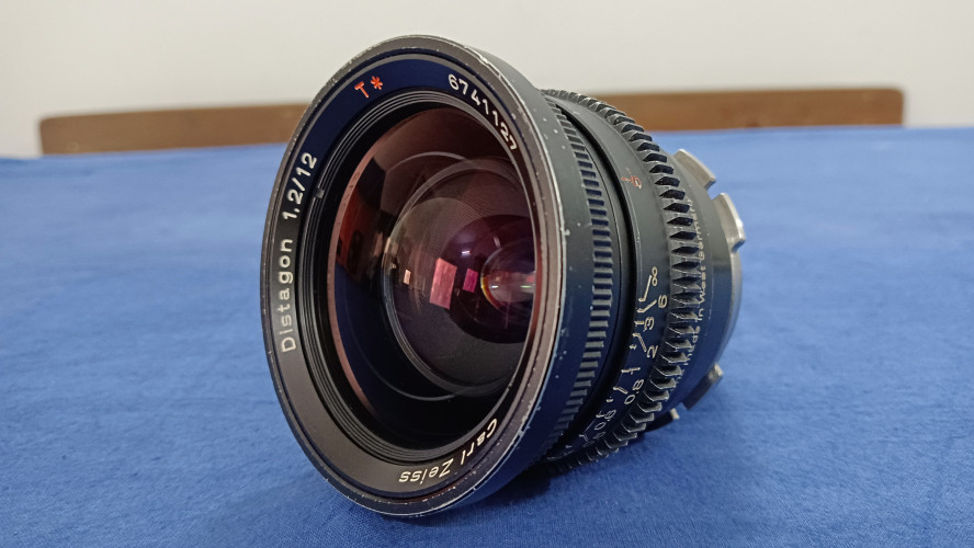 Carl Zeiss Distagon Super Speed lens T1.2   12 mm lens for Super 16 PL mount - image #2