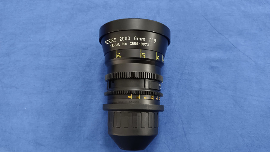 Century Precision Optics Series 2000 T1.9   6 mm lens for Super 16 PL mount - image #1