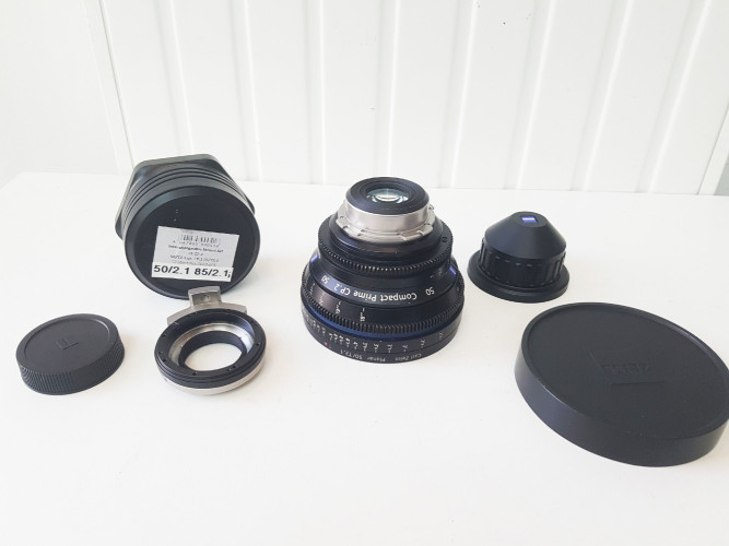 ZEISS CP.2 imperial set: 18, 21, 25, 50, 85mm - image #2