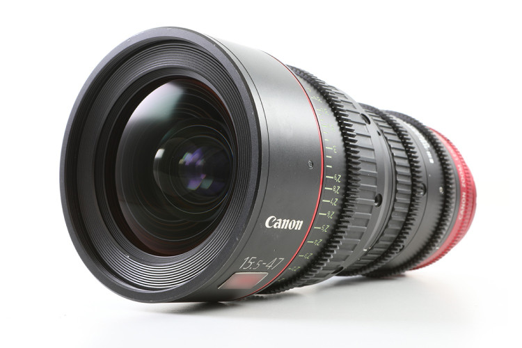 Canon 15.5-47mm/T2.8 Cinema Zoom Lens, PL mount. cased - image #1