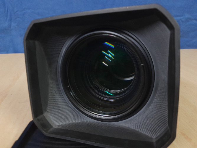 Fujinon ZA22 X 7.6 BERM M58 HD zoom lens with 2x doubler. - image #4