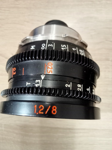 Optika Elite 8 mm T1.2 aperture Super 16 lens - image #3