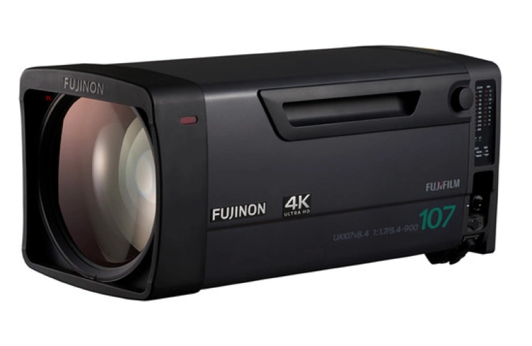 Fujinon UA107 X 8.4 BESM-T45 4K UHD sports box lens with trunk - image #1
