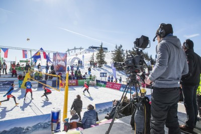 European Snow Volleyball Finals Broadcast Live with Blackmagic Design