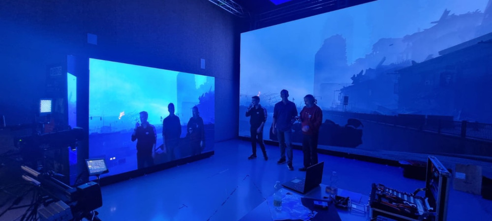 Experimental Cinematography Center adopts Alfalite LED screens for new virtual production studio