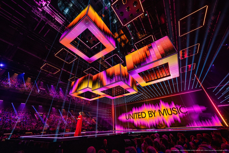 Disguise enables the first large-scale live broadcast running full ST 2110 for Eurovision Song Contest 2024