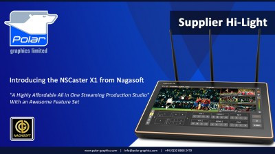 Introducing the NSCaster X1 from Nagasoft Distributed by Polar Graphics