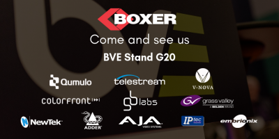 Boxer delivers on new technologies at BVE 2019
