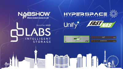 GB Labs launches HyperSpace Generation 3 and showcases FastNAS Generation 2 and Unify Hub at NAB 2022