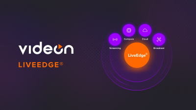 Videon reinvents live video streaming with LiveEdge and reg;