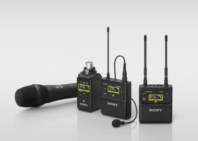 Sony launches new high-quality wireless microphone systems supporting Multi Interface Shoe with Digital Audio Interface and advanced XDCAM camcorder integration
