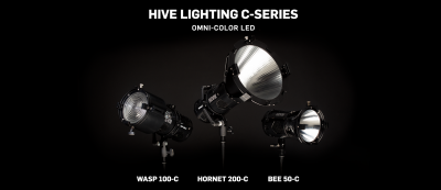 Hive Lighting Introduces Bee 50-C and Hornet 200-C at NAB 2018