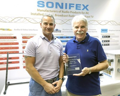 Sonifex Export Distributor of the Year Award 2020-21 Goes to Independent Audio