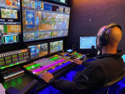 FOR-A HVS-2000 Video Switcher Helps Custom Media Solutions and nbsp;Pivot from Live Event to Streaming Event with Limited Crew and nbsp;