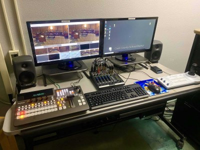 Vegas PBS, Clark County School District Use New FOR-A Switcher  for Required Meeting Coverage during COVID-19 Restrictions