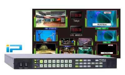 New FOR-A MV-1640IP Multi-Viewer Brings Baseband Functionality to IP-Based Workflows