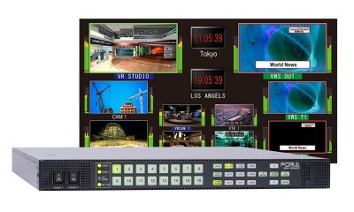 NAB 2021: New FOR-A 32-Channel Multi Viewer and nbsp;Supports Multi-Format Productions, Customized Layouts