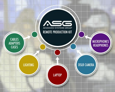 ASG Ships Remote Production Kits as Clients Face At-Home Content Creation Challenges