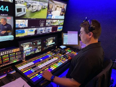 Ultimate RV Show Goes Virtual, Custom Media Solutions and nbsp;Delivers 49 Hours of Content with FOR-A Switcher