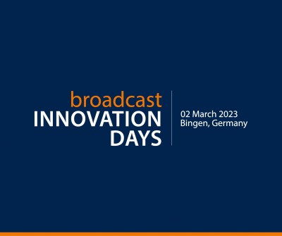 Broadcast Solutions hosts Broadcast Innovation Day on 2 March 2023