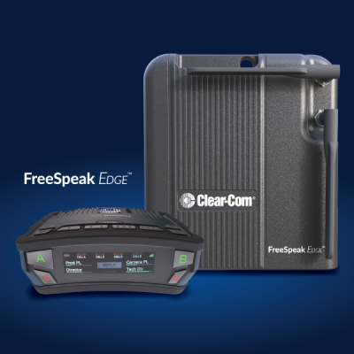 CLEAR-COM PRESENTS U.S. DEBUT OF FREESPEAK EDGE AT AES and NAB NY 2019