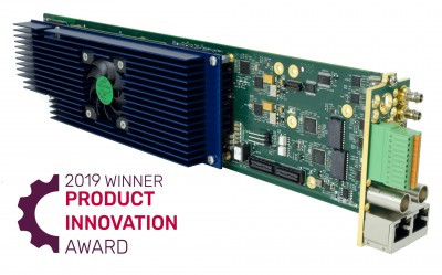 Cobalt Digital and rsquo;s New Software Defined Decoder Wins  Future Product Innovation Award, Presented by TV Technology