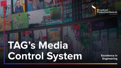 TAG Video Systems and rsquo; Media Control System Selected as a Winner in Production Category of NewscastStudio and rsquo;s Broadcast Production Awards Contest